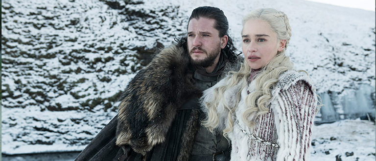 Two Game of Thrones characters